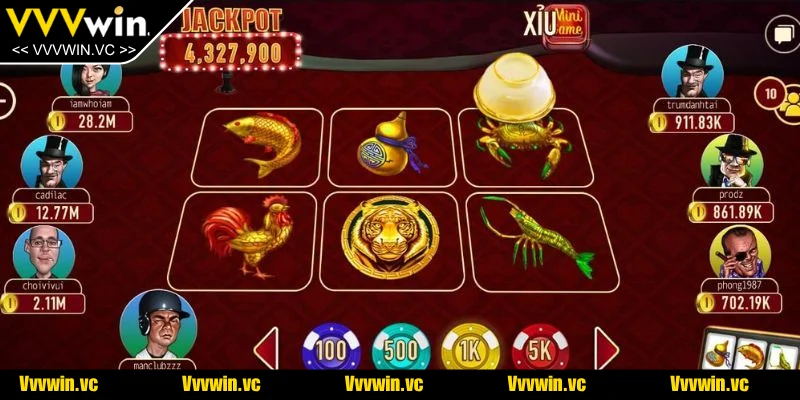 2 tính năng cá cược hấp dẫn nhất trong game Bầu cua tại VVVWIN